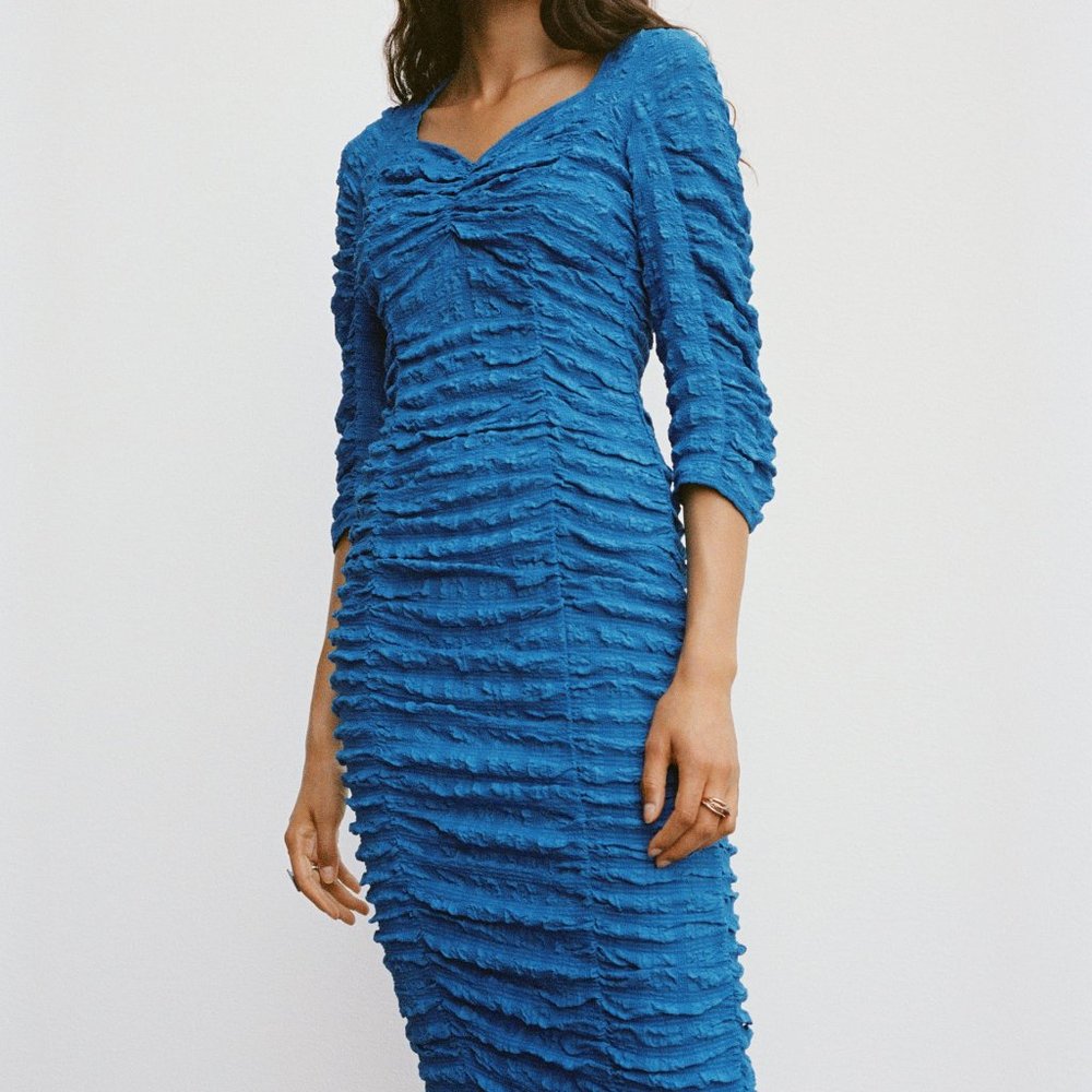 Zara, NWT, Textured Dress, M